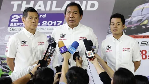 'โตโยต้า' พร้อมลุย 'ช้าง ซูเปอร์​ จีที' คำรามลั่นผลงานแจ่มแน่