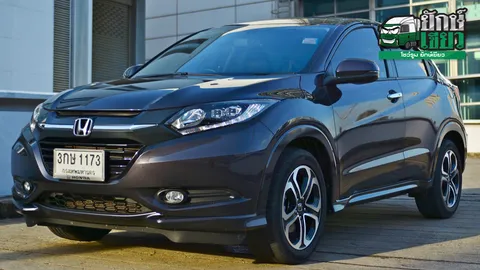 HONDA HR-V ครองยอดขายสูงสุดในตลาดครอสโอเวอร์ 3 ปีซ้อน 