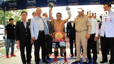 'เอกตะวัน' เผด็จศึก 'โอมาเยา' ป้องกันแชมป์ IBF แพนแปซิฟิก