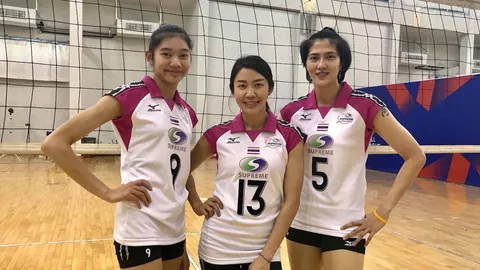 จัดเต็ม! 'สุพรีมฯ' คว้า 3 ดาวตบทีมชาติไทย ลุยศึกสโมสรเอเชีย 