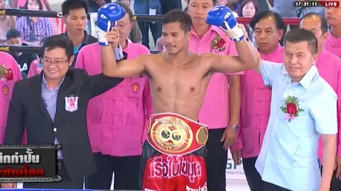 "ดาวเหนือ" หมัดดุ! ทุบ "ไอแซค" ดิ้นยก 5 ป้องกันแชมป์ IBF ตามคาด