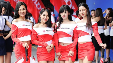 ประมวลภาพสาวงาม ศึกเอเชีย โรด เรซซิ่ง แชมเปียนชิพ