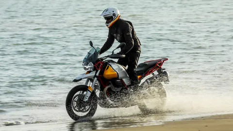 คลาสสิกเอ็นดูโร่ อย่างโก้แนววิบาก MOTO GUZZI V85 TT