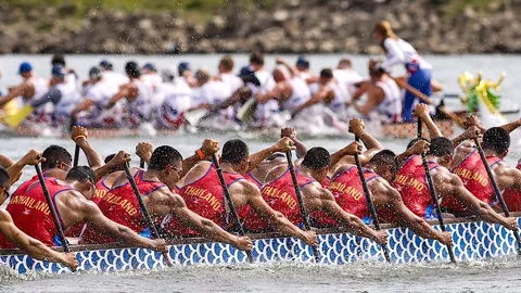 ทัพเรือไทยยังแรง คว้าอีก 9 ทอง ศึกเรือยาวมังกรชิงแชมป์โลก