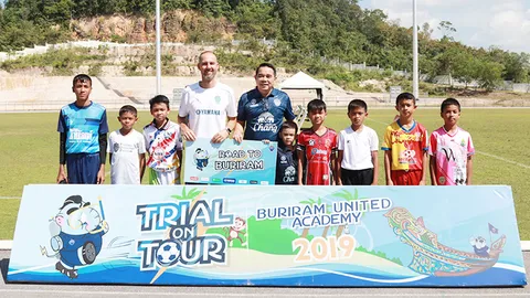 "บุรีรัมย์" ได้ตัว 7 ดาวรุ่งเข้าเก็บตัวรอบสุดท้าย "TRIAL ON TOUR 2019"