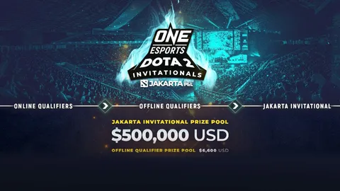 "ONE Esports" เผยคิวรอบคัดเลือก Dota 2 Jakarta Invitational