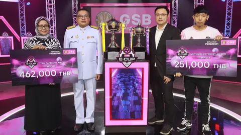 ปิดฉาก "GSB E-CUP 2020" ศึกอีสปอร์ตเกมฟุตบอลยิ่งใหญ่แห่งปี