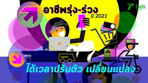 อาชีพรุ่ง-ร่วง ปี 2021 ได้เวลาปรับตัว เปลี่ยนแปลง อย่ารอช้า ขอให้รวยๆ