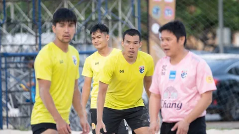 "โค้ชเอก" ตั้งเป้าพาชายหาดไทย เอ ประเดิม 3 แต้มศึกไทยแลนด์ ไฟว์