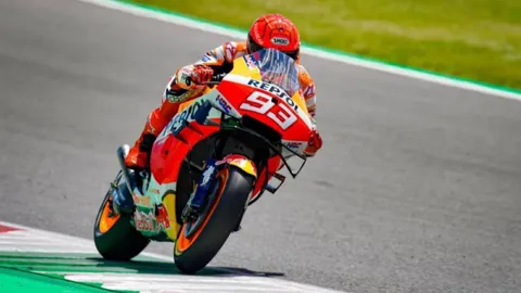 ไม่เต็มสูบ "มาร์เกซ" เจ็บหัวไหล่ประคองจบที่ 13 ซ้อมวันแรก Moto GP สนาม 6