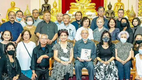 "วิสุทธิ์ โชตินันทน์" ทำบุญ 100 วัน ให้ภรรยา ที่วัดมงคลเทพมุนี รัฐเพนซิลเวเนีย