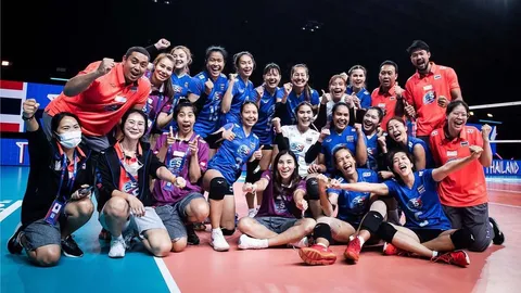 กระหึ่ม 2 นักวอลเลย์บอลสาวไทย คนติดตามไอจีทะลุ 1 ล้าน