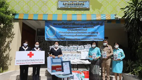 สภาสตรีแห่งชาติฯจับมือ พช. มอบอุปกรณ์ทางการแพทย์ ช่วยเหลือผู้ป่วยโควิด-19