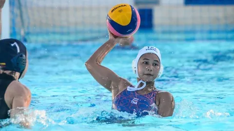 โปโลน้ำสาวไทยพ่ายโคลอมเบีย ซิวรองแชมป์ FINA Challengers Cup