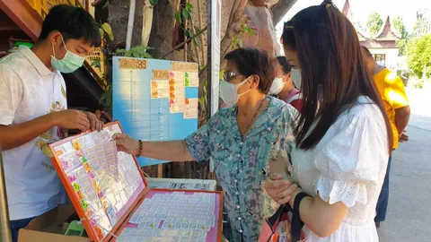 โค้งสุดท้ายยังมีหวัง คอหวยแห่ส่องอ่างน้ำมนต์ฤาษีเณร ธาตุพุทธคุณ ลุ้นโชค