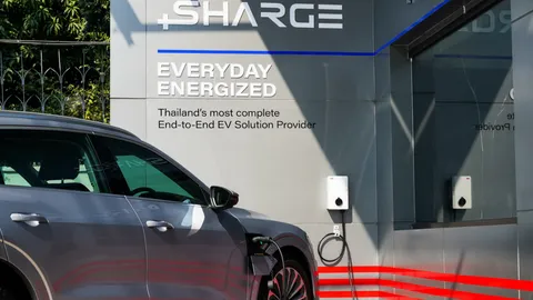 SHARGE เพิ่มสถานีชาร์จ 600 แห่ง 2,400 หัวชาร์จ รับนโยบายรถ EV 1 ล้านคัน