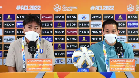 แม้เจอหิน "มาโกโตะ" ลั่นขอ 3 แต้ม "ปฐมพล" เผยจุดแข็งบีจี ก่อนประเดิม ACL 2022