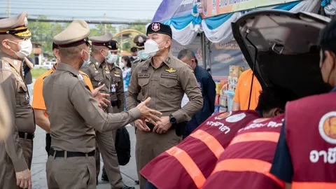 "บิ๊กหลวง" ปลื้ม อาชีวะอาสาช่วย ปชช. ช่วงสงกรานต์ มีคนใช้บริการเพียบ