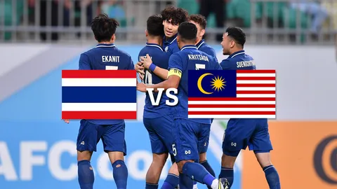 ชมสดฟุตบอลไทย U23 ชิงแชมป์เอเชีย ทีมชาติไทย ดวลเดือด มาเลเซีย 4 ทุ่มตรง