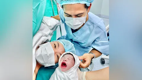 คุณแม่มือใหม่ “บะหมี่” คลอดลูกชายคนแรก คนวงการวอลเลย์บอล ร่วมยินดี