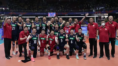 FIVB ปรับแพ้ “วอลเลย์บอลชายจีน” ในศึกเนชันส์ลีก หลัง โควิด-19 ป่วนแคมป์ทีมชาติ