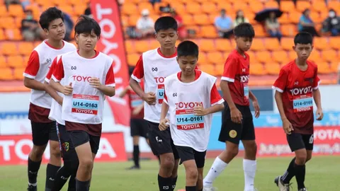 เส้นทางสู่ทัพช้างศึก "Toyota Junior Football Clinic 2022" ได้อีก 30 แข้ง สนาม 2 ที่ประจวบฯ