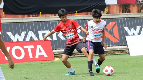 เฟ้นหายอดแข้งสู่ทีมชาติ "Toyota Junior Football Clinic 2022" สนามที่ 3 เชียงราย