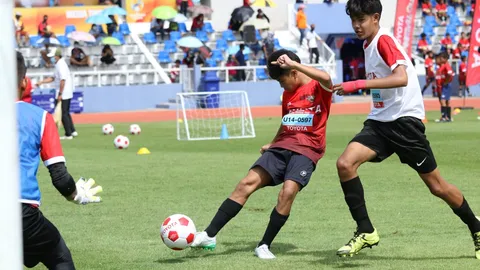 สานฝันสู่ช้างศึก "Toyota Junior Football Clinic 2022" สนาม 5 ที่บุรีรัมย์