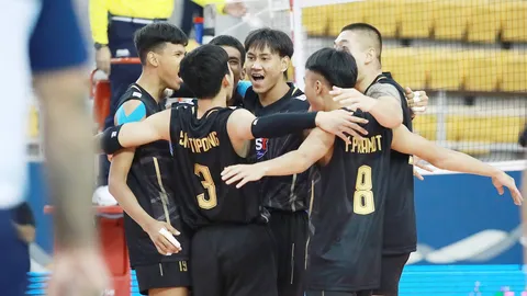 ปังไม่หยุด "วอลเลย์บอลชายไทย U20" ชนะ "จีน" ลิ่วรอบรองฯ ศึกชิงแชมป์เอเชีย