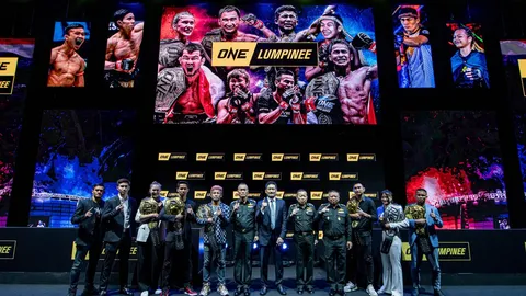 ประวัติศาสตร์หน้าใหม่ "ONE LUMPINEE" เปิดตัวทางการ สร้างปรากฏการณ์สู่วงการมวยไทยทั้งระบบ