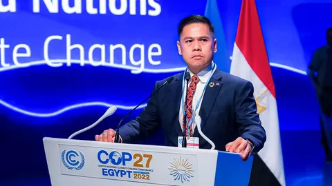 ไทยแถลงจุดยืนบนเวที "COP 27" สู่เป้าหมายปล่อยก๊าซเรือนกระจกเป็นศูนย์