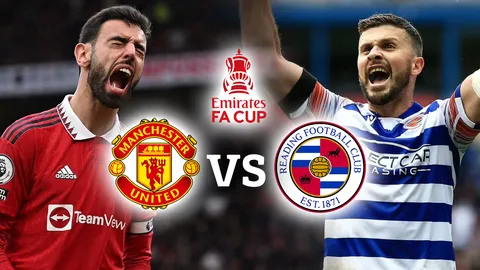 วิเคราะห์บอล FA Cup "แมนยูฯ" VS "เรดดิง" คาด 11 ตัวจริง สถิติ 5 นัด ฟันธงผลแข่ง ช่องทางชมสด