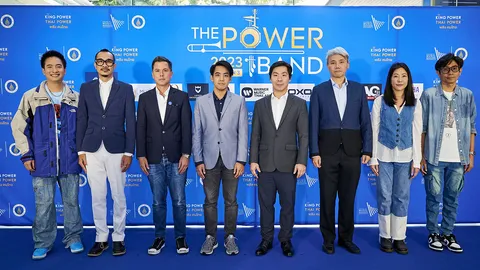 "อภิเชษฐ์-ดร.ณรงค์" เปิดโครงการ “THE POWER BAND 2023 Season 3”