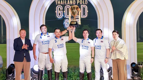 แข่งขันกีฬาขี่ม้าโปโล “THAILAND POLO GOLD CUP 2023” ผลักดันกีฬาขี่ม้าโปโลสู่ระดับนานาชาติ