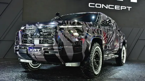 MITSUBISHI TRITON XRT CONCEPT โผล่ MOTOR SHOW 2023 ลายพรางทั้งลำ 