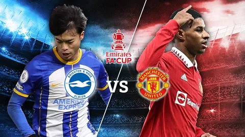 วิเคราะห์บอล FA Cup "ไบรจ์ตัน" VS "แมนยูฯ" คาด 11 ตัวจริง ฟันธงผลแข่ง ช่องทางชมสด