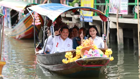 เลือกตั้ง 66 : "นฤมล" ชู "ป๊อป นิธิ" พปชร.ลุยหาเสียง สานต่อ "ตลิ่งชันโมเดล"