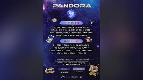 เทศกาลดนตรี PANDORA รวมพล 30 ศิลปินฮิปฮอปและดีเจเกาหลีไว้งานเดียว