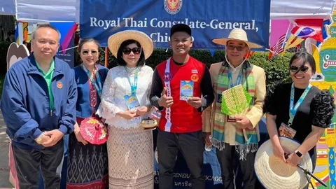 ธานี แสงรัตน์ เป็นประธานเปิดงาน Minesota Songkran Festival 2023