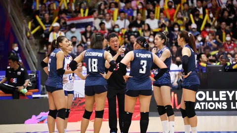 สรุปตารางคะแนนวอลเลย์บอลหญิง "VNL 2023" ล่าสุด หลัง "ตบสาวไทย" พ่าย "ญี่ปุ่น" แพ้ 7 นัดติด