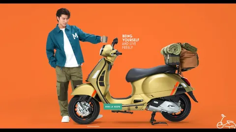 VESPA เปิดตัวจักรยานยนต์คลาสสิกอิตาลี GTV 300 HPE และ VESPA 946 10° ANNIVERSARIO