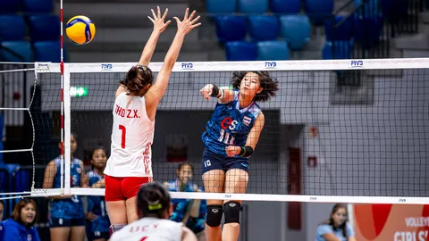 วอลเลย์บอลเวิลด์ถูกใจสิ่งนี้ รีรัน “วอลเลย์บอลหญิงไทย U19 VS จีน” 1 วันทะลุล้านวิว