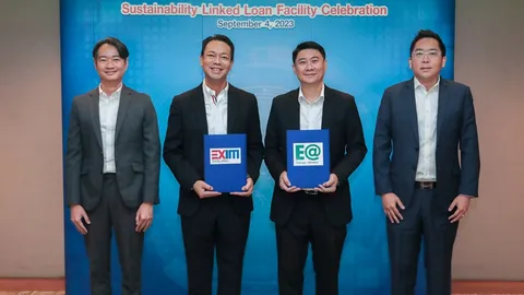 EA-EXIM BANK ลงนามสินเชื่อ SLL มูลค่า 500 ล้านบาท ลุยธุรกิจพลังงานสะอาด