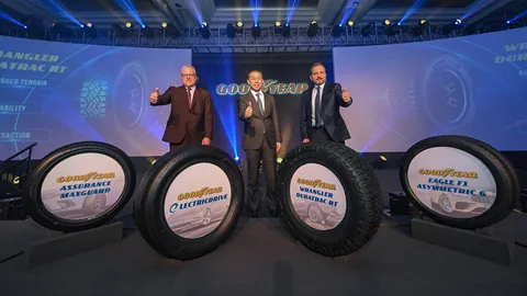 Goodyear ฉลองครบ 125 ปี พร้อมเปิดตัวยางรถยนต์ระดับพรีเมียม 4 รุ่น