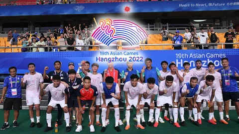 ช่องทางชมสดบอลไทยวันนี้ เอเชียนเกมส์ 2022 ฟุตบอลทีมชาติไทย VS ทีมชาติเกาหลีใต้