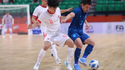 เก็บชัยสองเกมรวด "ฟุตซอลทีมชาติไทย" ถล่ม "ฮ่องกง" 6-0 ศึก AFC Futsal Asian Cup 2024