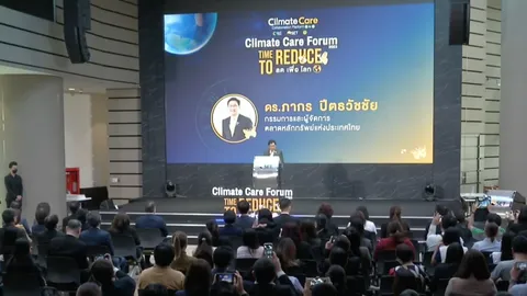 Climate Care Forum 2023 ลดเพื่อโลก เชิดชูองค์กร แนวร่วมลดก๊าซเรือนกระจก