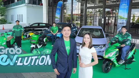 Grab เตรียมปล่อยสินเชื่อ EV ให้คนขับกู้ซื้อรถ BYD ผ่อนรายวัน ไม่ต้องดาวน์ ใช้แค่ประวัติขับขี่