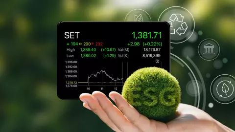 กองทุน THAI ESG เริ่มขายวันแรก ดันเม็ดเงินหนุนหุ้นไทย ลุ้นดัชนีโค้งสุดท้ายทะลุ 1,400 จุด