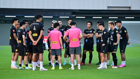 เกือบพัง "วงใน" เผยผลอุ่นเครื่อง "ทีมชาติไทย" vs "U23" ก่อนลุย "เอเชียน คัพ 2023"  